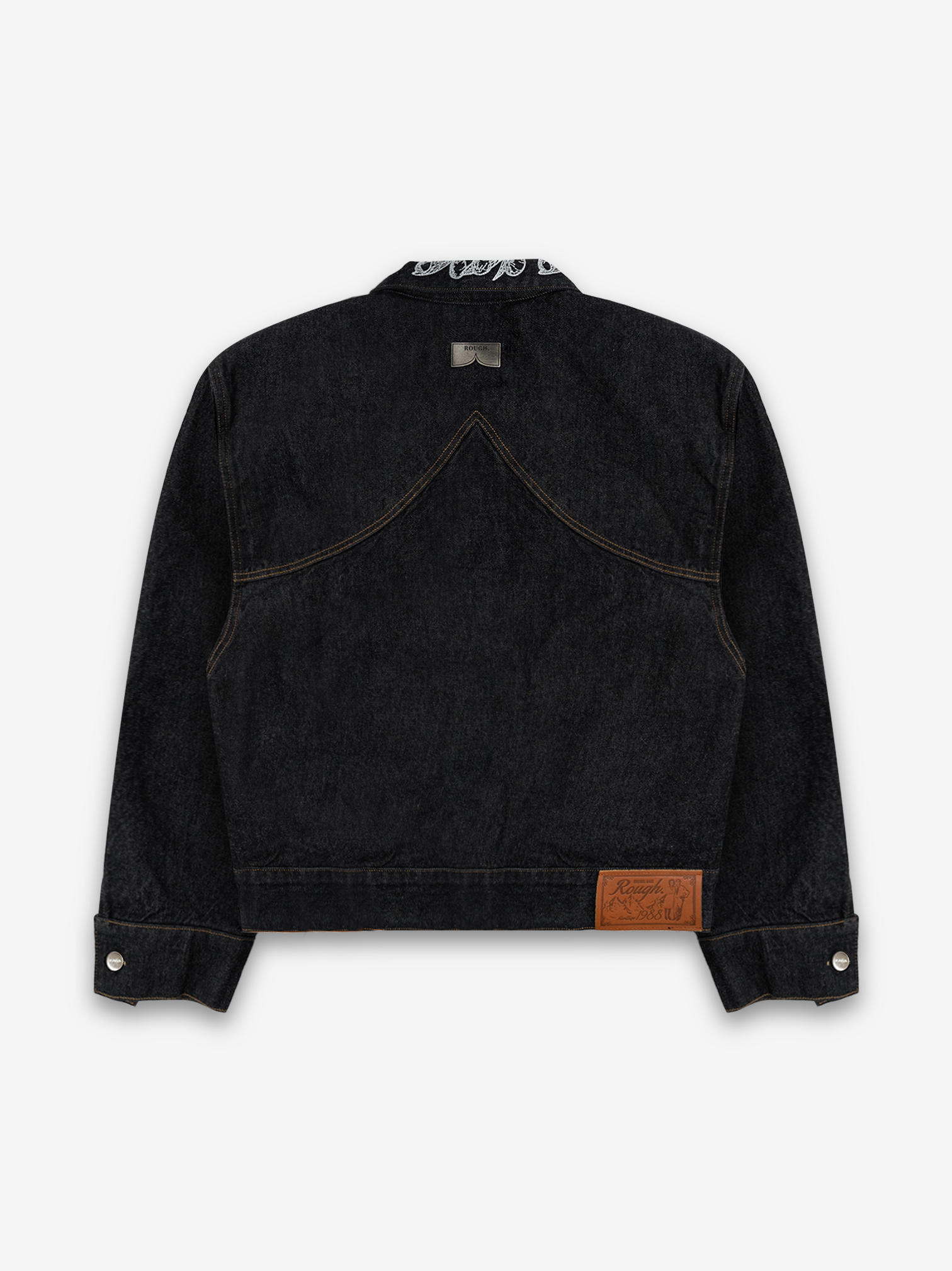 WREATH DENIM JACKET