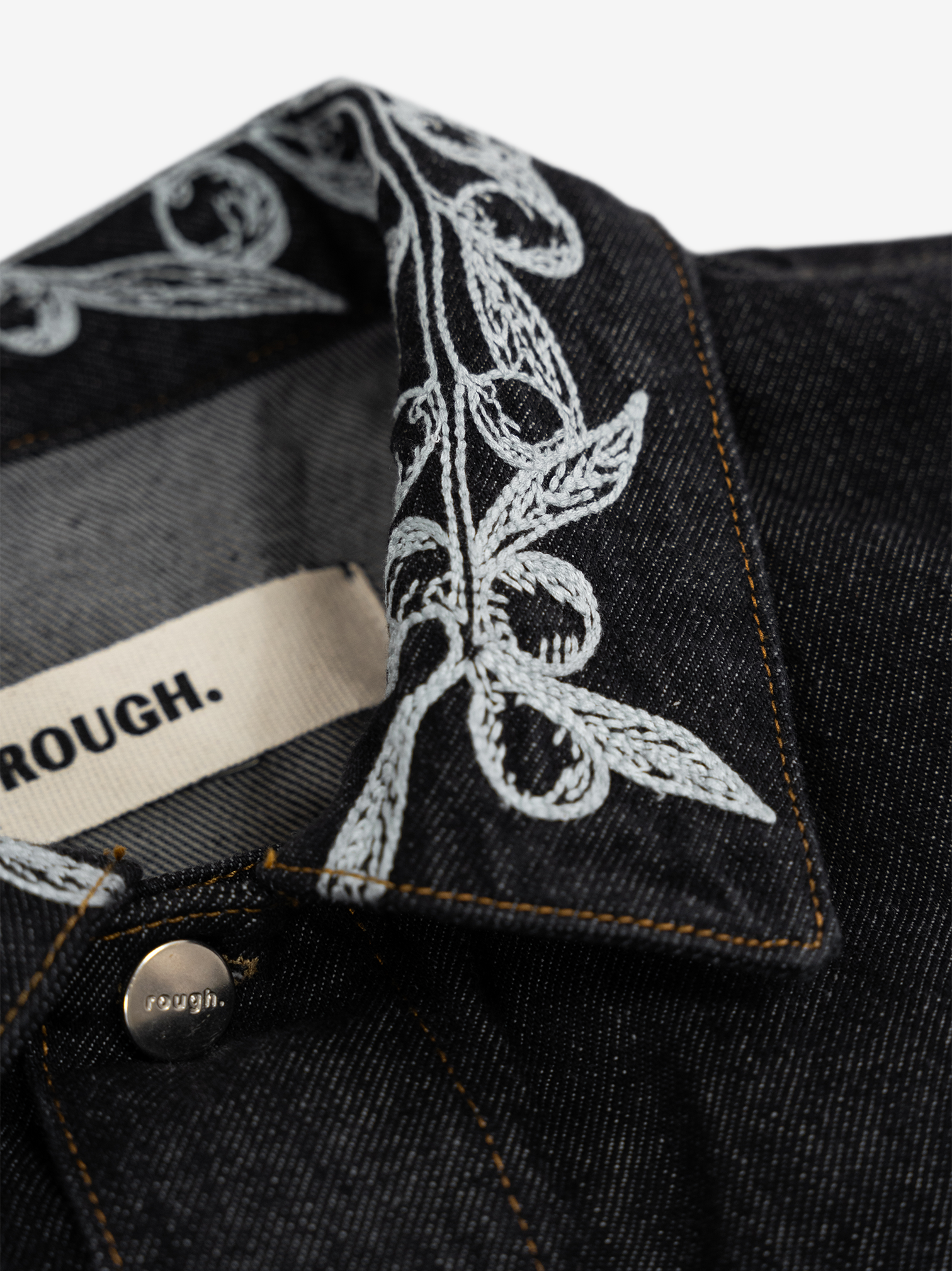 WREATH DENIM JACKET
