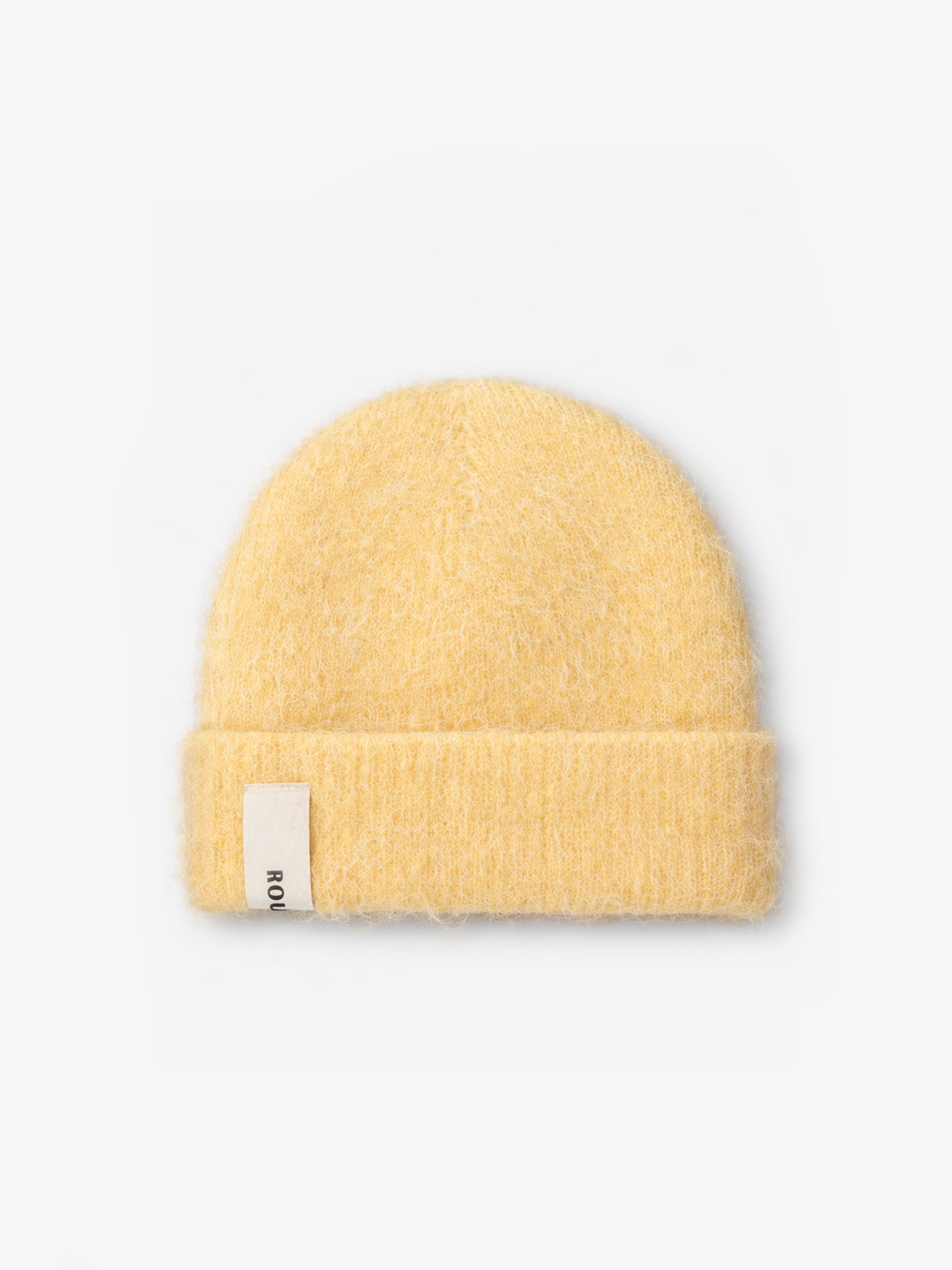FUZZY BEANIE YELLOW