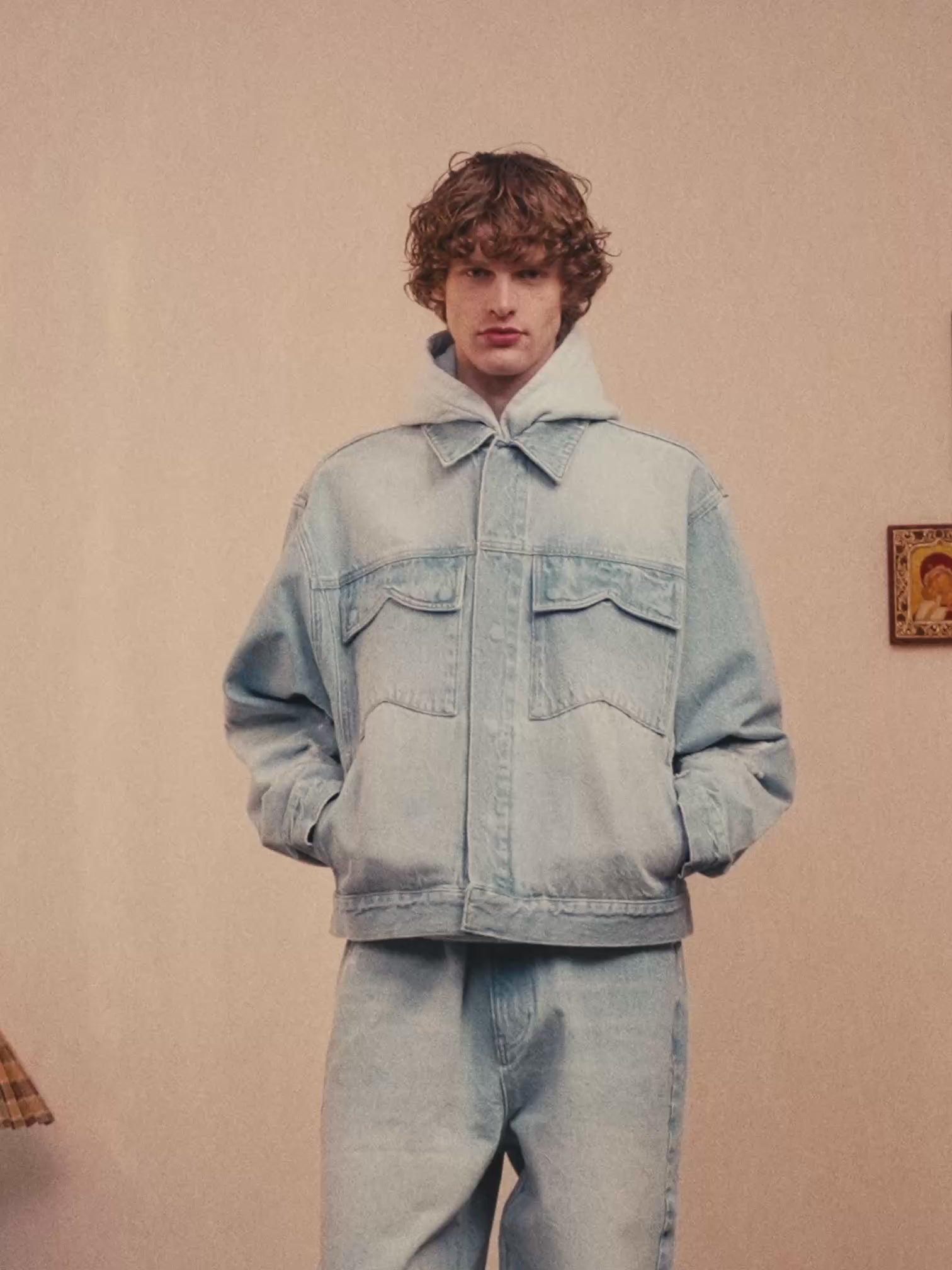 ジャケット・アウター FADED DENIM JACKET FADED DENIM JACKET – ROUGH.