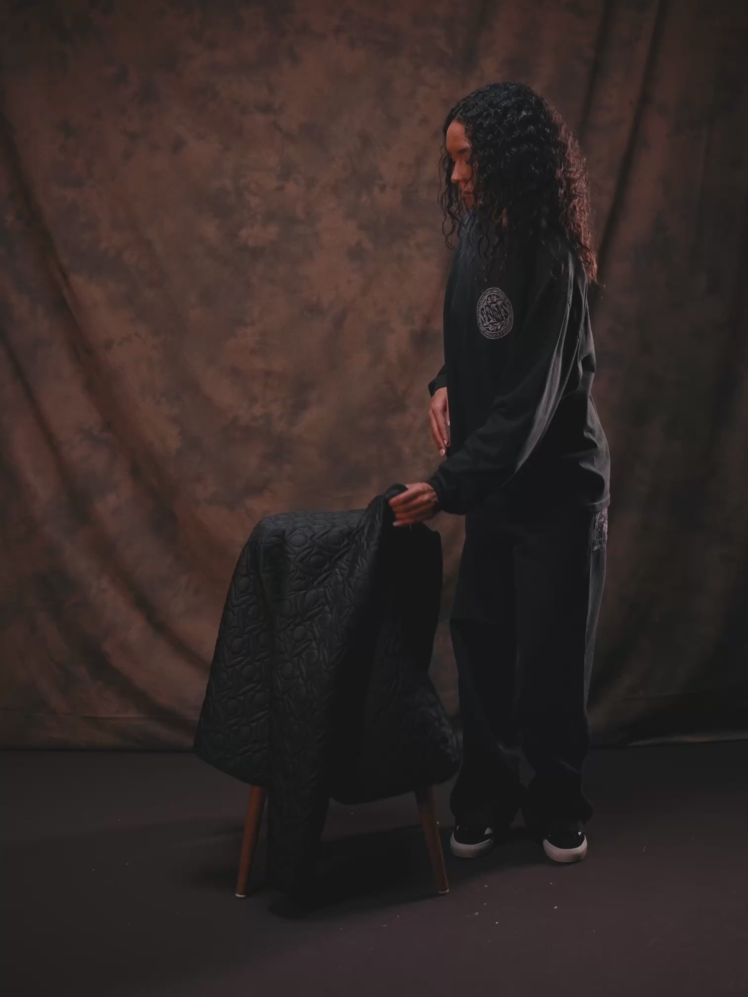 OLIVE COIN LONGSLEEVE