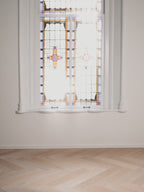 DOUBLE LAYERED LEATHER PANTS