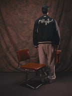 FLORAL VARSITY JACKET