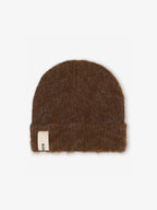 FUZZY BEANIE BROWN
