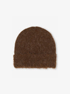 FUZZY BEANIE BROWN