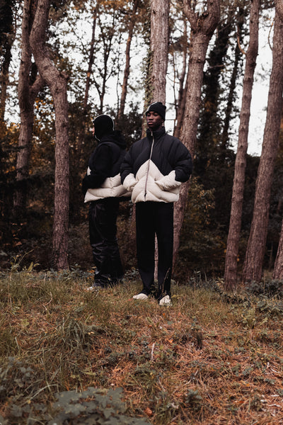 BICOLOR PUFFER JACKET