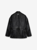 NAPPA LEATHER SINGLE BUTTON