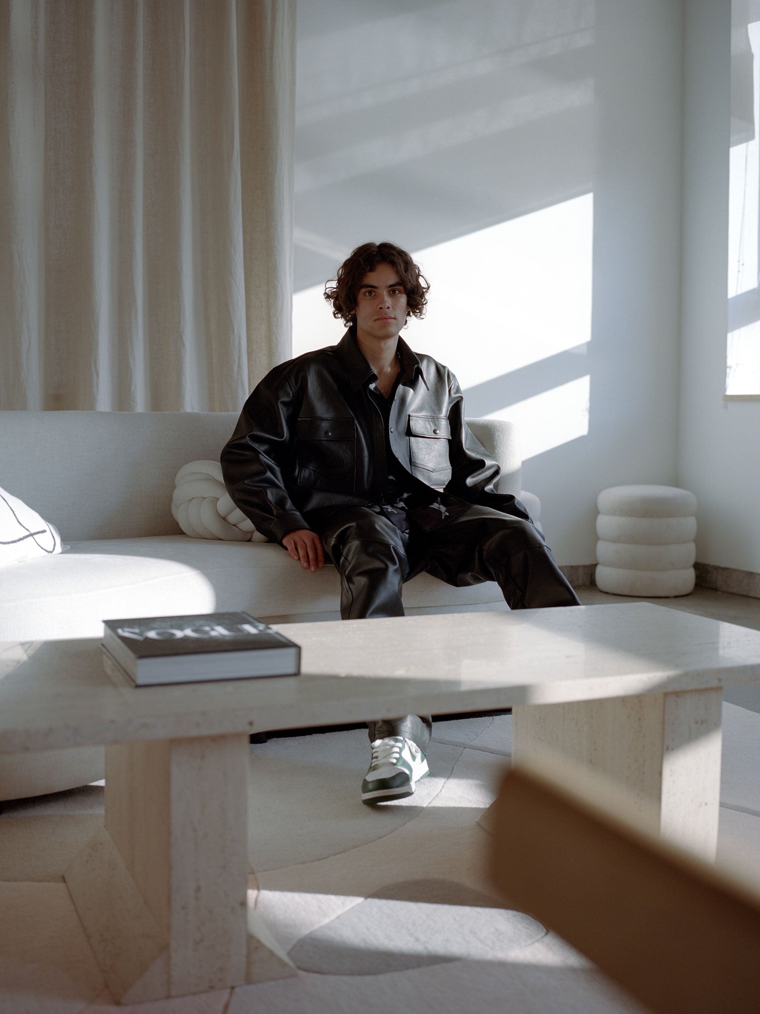 NAPPA LEATHER SHIRT