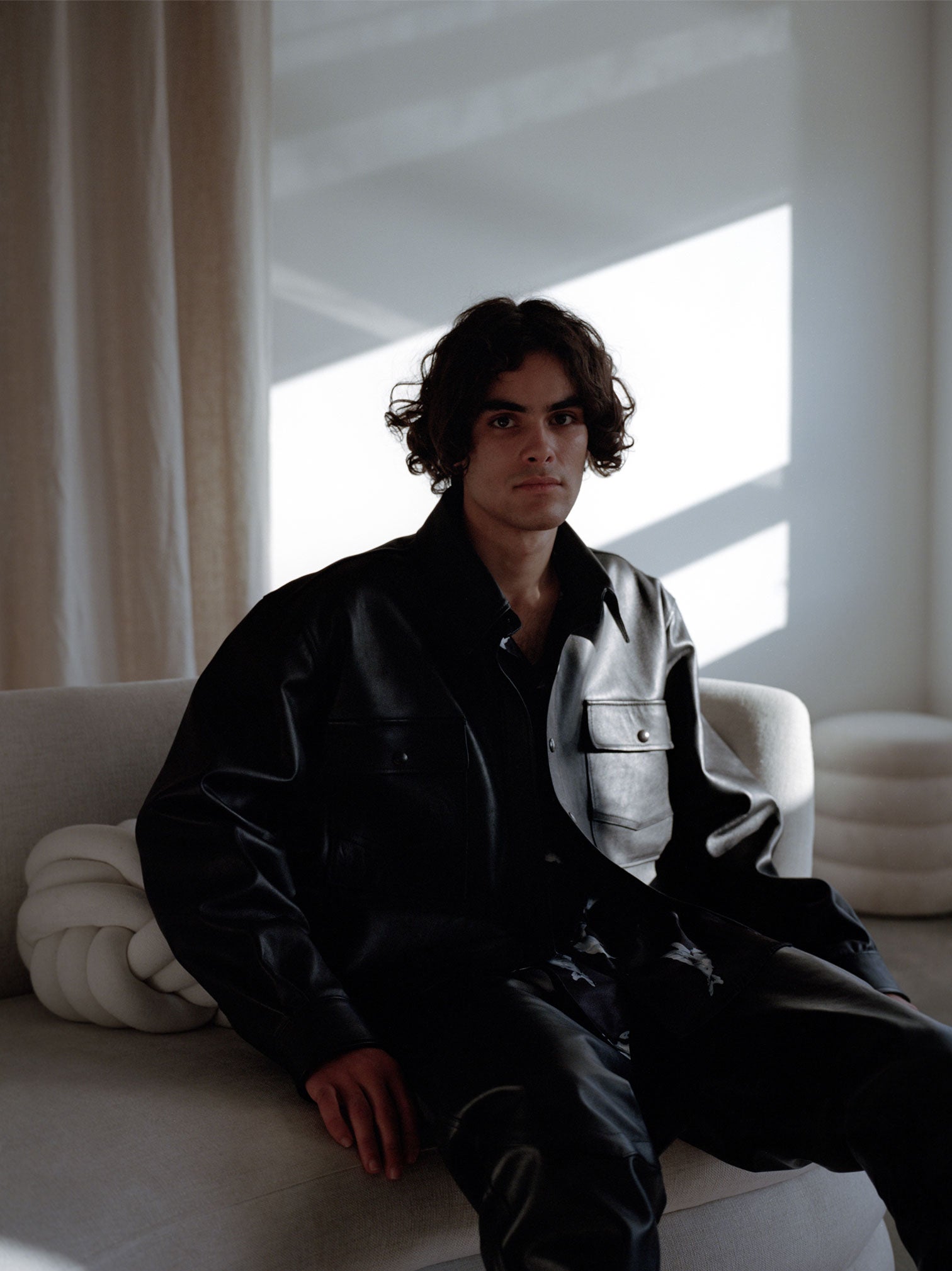 NAPPA LEATHER SHIRT